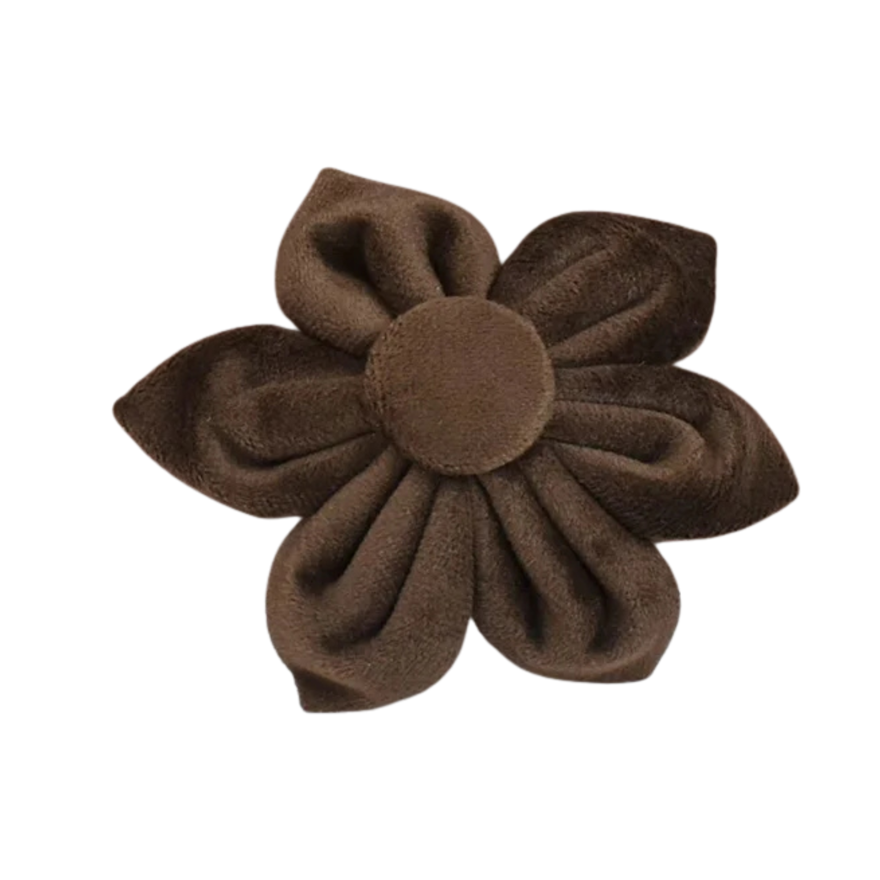 Mocha Luxe Samt-Blume
