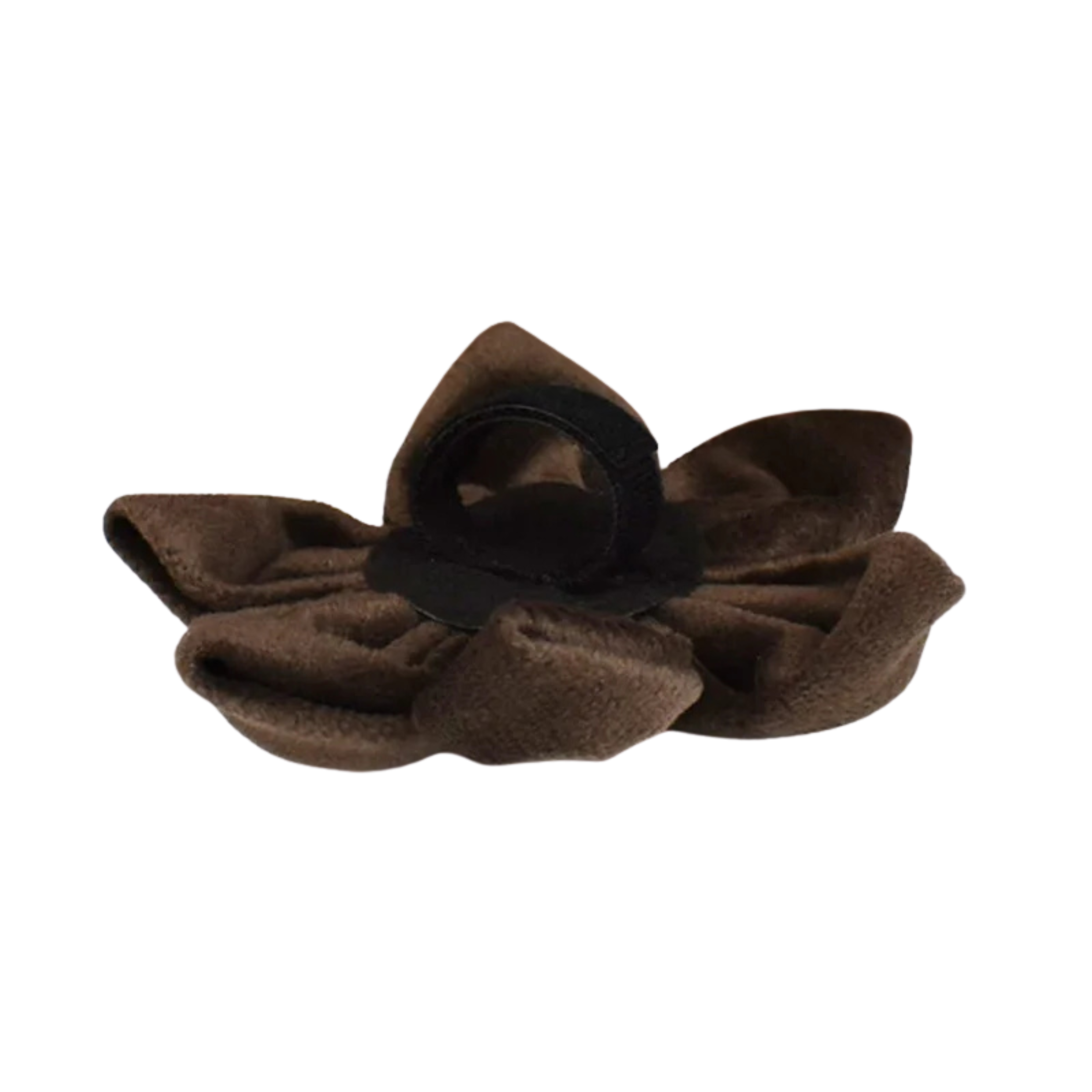 Mocha Luxe Samt-Blume