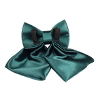 Emerald Satin Schleife