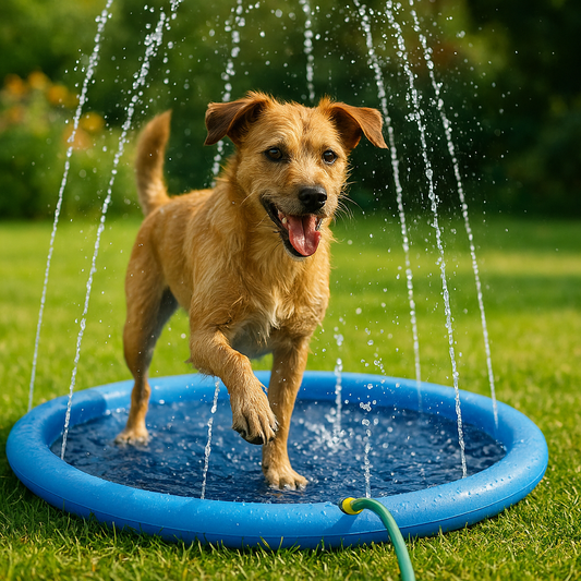 Splash Pad – Das Sommer-Sprinkler-Poolerlebnis für Hunde