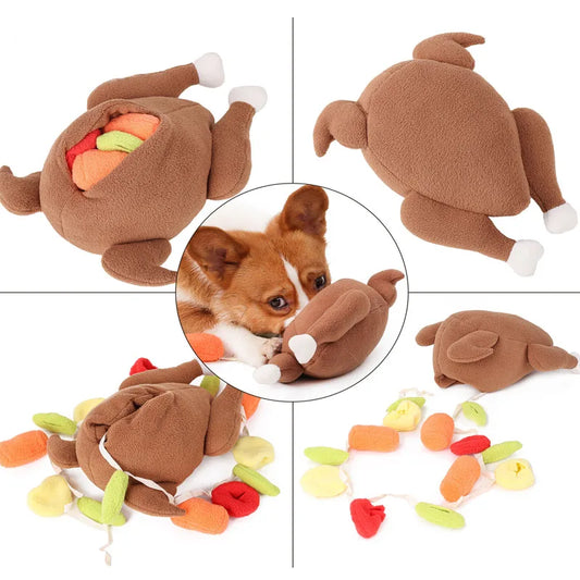 Braten-Buddy – das gefüllte Hühnchen zum Spielen & Schnüffeln!