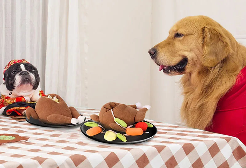 Braten-Buddy – das gefüllte Hühnchen zum Spielen & Schnüffeln!