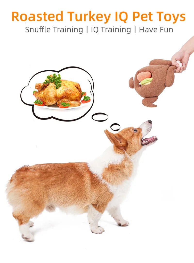 Braten-Buddy – das gefüllte Hühnchen zum Spielen & Schnüffeln!