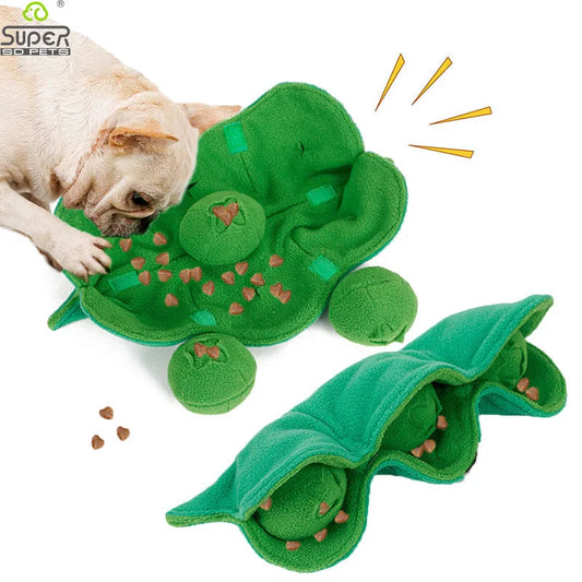 Quiekie-Erbse – die grüne Schnüffel-Schote für kluge Hunde!