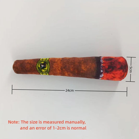 Snoop Doggy – Das interaktive Quietschspielzeug im Joint/Zigarren-Design für coole Hunde