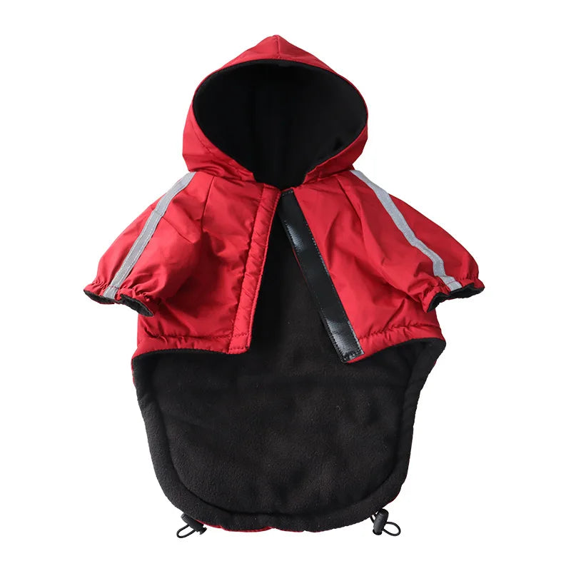 Winter-Hundejacke „Pupreme“ – Wasserdichte & warme Kapuzenjacke für kleine Hunde