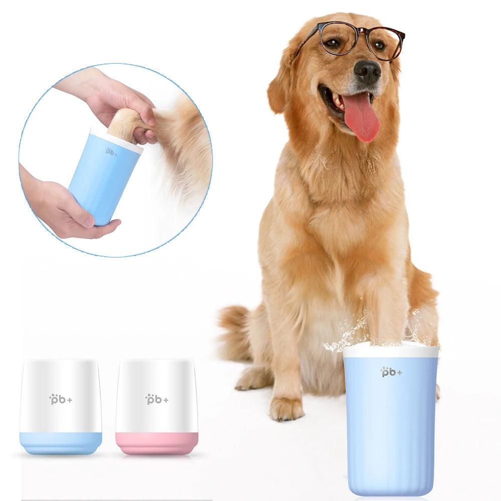 „PawClean Pro“ – Silikon-Pfotenreiniger für Hunde – Schnelle und einfache Reinigung für saubere Pfoten