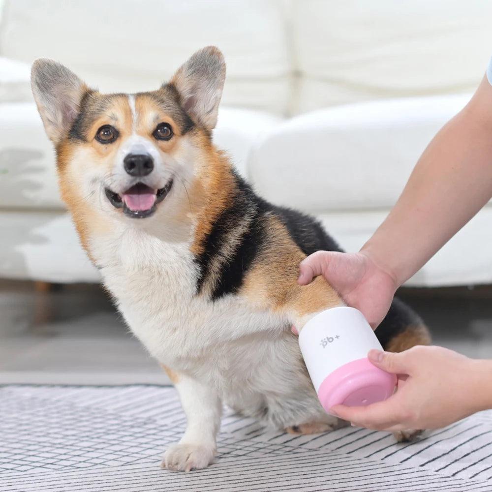 „PawClean Pro“ – Silikon-Pfotenreiniger für Hunde – Schnelle und einfache Reinigung für saubere Pfoten