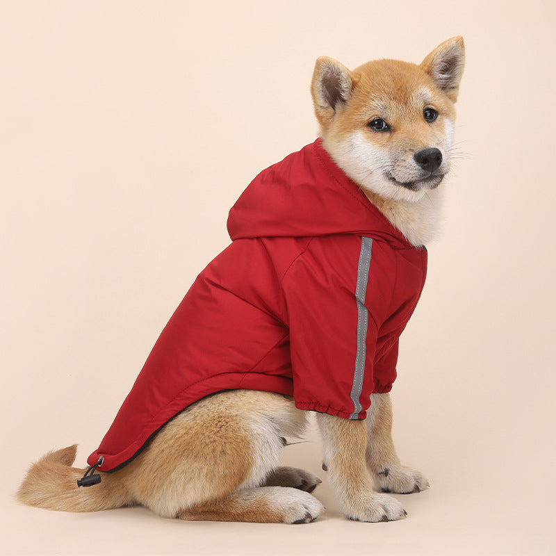 Winter-Hundejacke „Pupreme“ – Wasserdichte & warme Kapuzenjacke für kleine Hunde