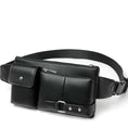 Bild in die Galerie laden, Stylische Gürteltasche aus PU-Leder – Alltagstaugliche Hüfttasche mit Kotbeutel- & Leckerli-Fächern, verstellbar & wasserabweisend 
