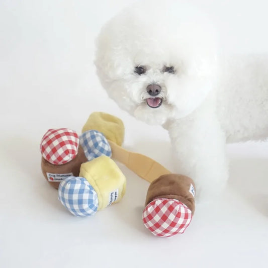 Mini-Marmeladenspaß – das süße Frühstücksspielzeug zum Schnüffeln & Rascheln!