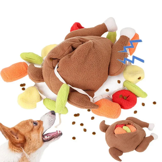 Braten-Buddy – das gefüllte Hühnchen zum Spielen & Schnüffeln!
