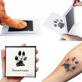 Bild in die Galerie laden, Pfotenabdruck-Erinnerungsset für Hunde – DIY Tintenpad für unvergessliche Pfotenabdrücke 
