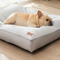 Bild in die Galerie laden, Deluxe Hundebett „Comfort Plus“ – Wasserfest & Atmungsaktiv 
