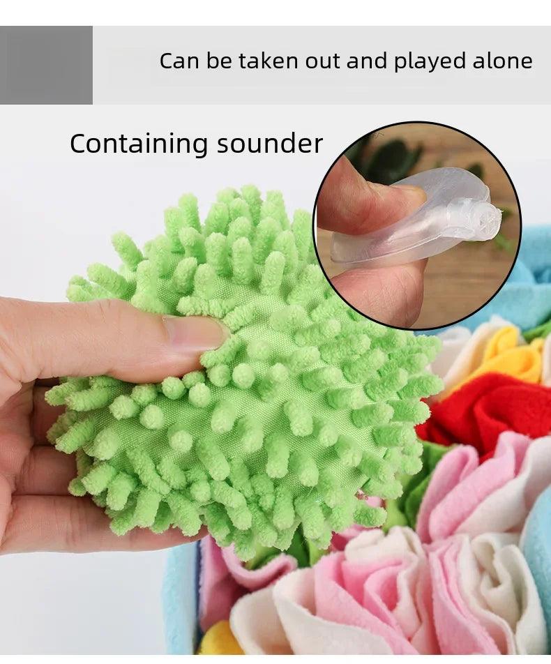 Schnüffelmatte für Hunde – Intelligenzspielzeug zur Stressreduktion und Futtersuche