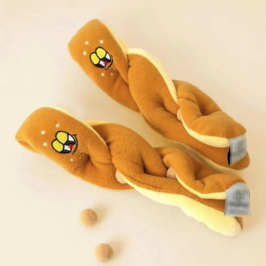 Brotzeit für die Schnauze – das plüschige Frühstück zum Schnüffeln!