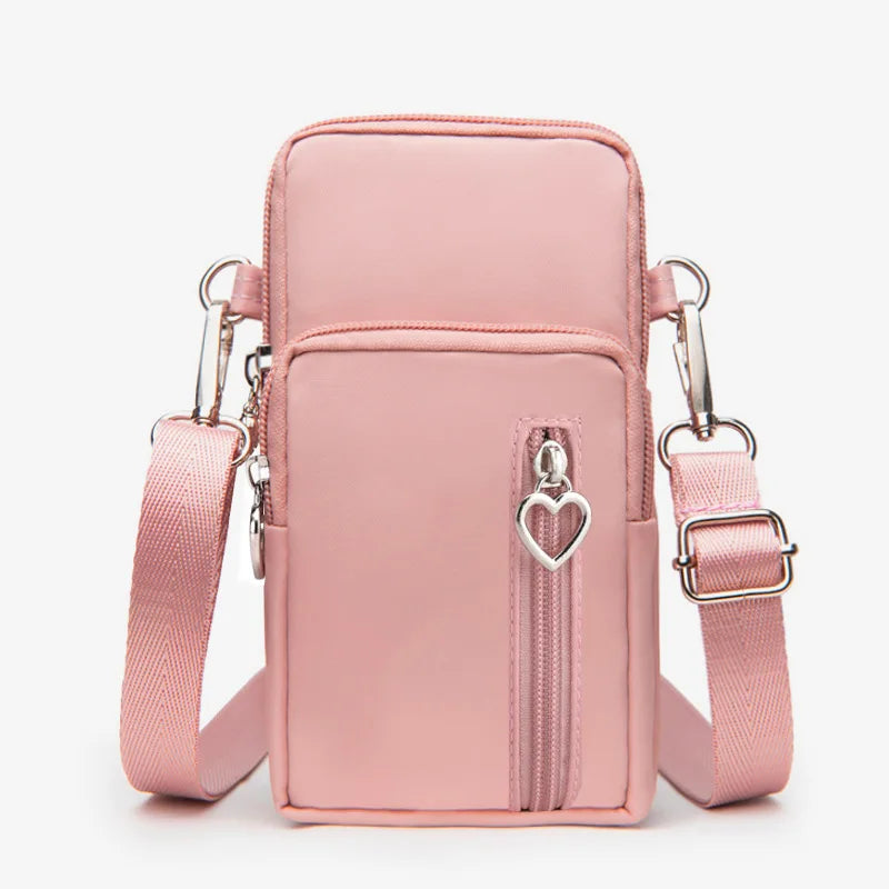 Damen Gassi-Tasche Nylon Wasserdicht – Stylische Umhängetasche mit Kotbeutelspender, Leckerli-Fach & viel Stauraum für Spaziergänge mit Hund