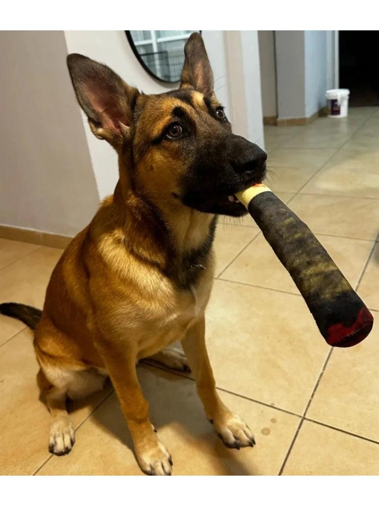 Snoop Doggy – Das interaktive Quietschspielzeug im Joint/Zigarren-Design für coole Hunde