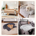 Bild in die Galerie laden, Flauschiges Hundebett – Wohlfühloase oder Sofapolster für deinen Hund 
