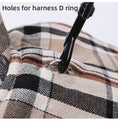Bild in die Galerie laden, Klassische Wende-Hundejacke im Karo-Look – Wasserdichter Wintermantel mit Fleece-Futter für kleine bis große Hunde 
