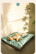 Bild in die Galerie laden, Luxuriöses Cord-Hundebett „Luvor“ – Stil & Komfort für deinen Vierbeiner 
