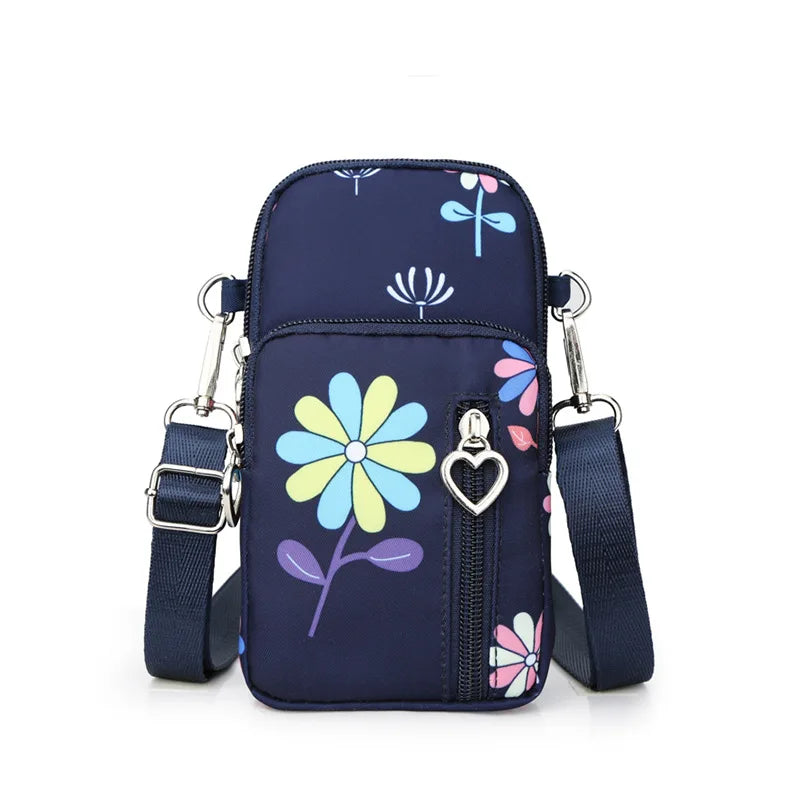 Damen Gassi-Tasche Nylon Wasserdicht – Stylische Umhängetasche mit Kotbeutelspender, Leckerli-Fach & viel Stauraum für Spaziergänge mit Hund