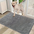 Bild in die Galerie laden, Schmutz ade! – Die super saugfähige Hundematte für saubere Pfoten und Böden 
