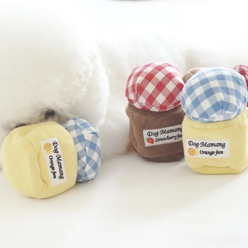 Mini-Marmeladenspaß – das süße Frühstücksspielzeug zum Schnüffeln & Rascheln!