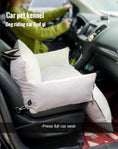 Bild in die Galerie laden, Komfortabler Auto-Hundesitz – Sicher, waschbar & perfekt für jede Fahrt 
