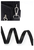 Bild in die Galerie laden, Damen Gassi-Tasche Nylon Wasserdicht – Stylische Umhängetasche mit Kotbeutelspender, Leckerli-Fach & viel Stauraum für Spaziergänge mit Hund 
