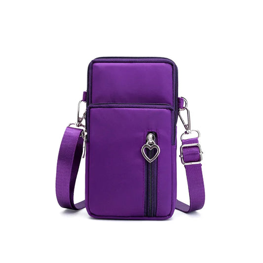 Damen Gassi-Tasche Nylon Wasserdicht – Stylische Umhängetasche mit Kotbeutelspender, Leckerli-Fach & viel Stauraum für Spaziergänge mit Hund