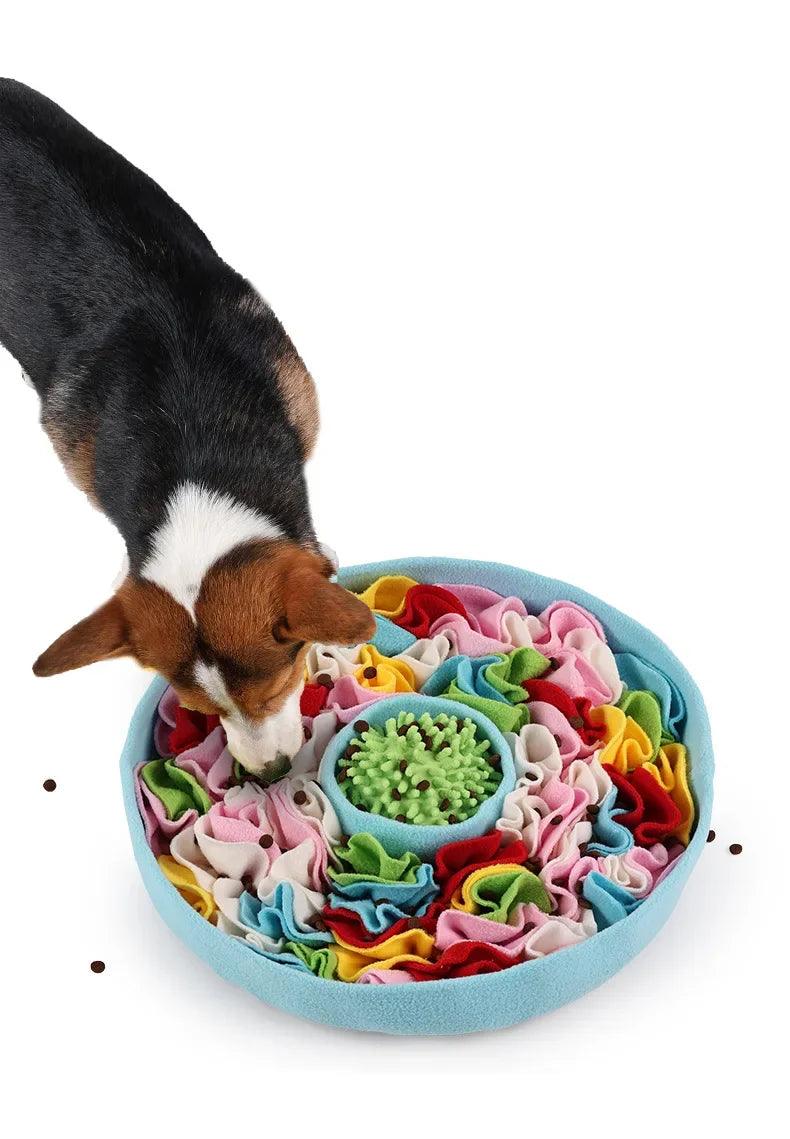Schnüffelmatte für Hunde – Intelligenzspielzeug zur Stressreduktion und Futtersuche