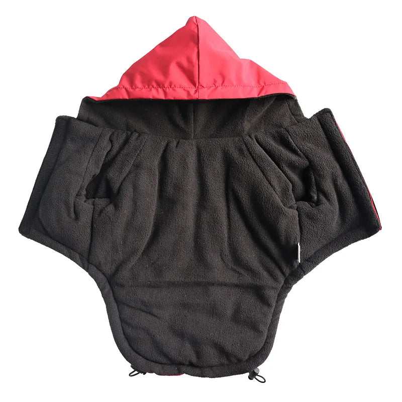 Winter-Hundejacke „Pupreme“ – Wasserdichte & warme Kapuzenjacke für kleine Hunde