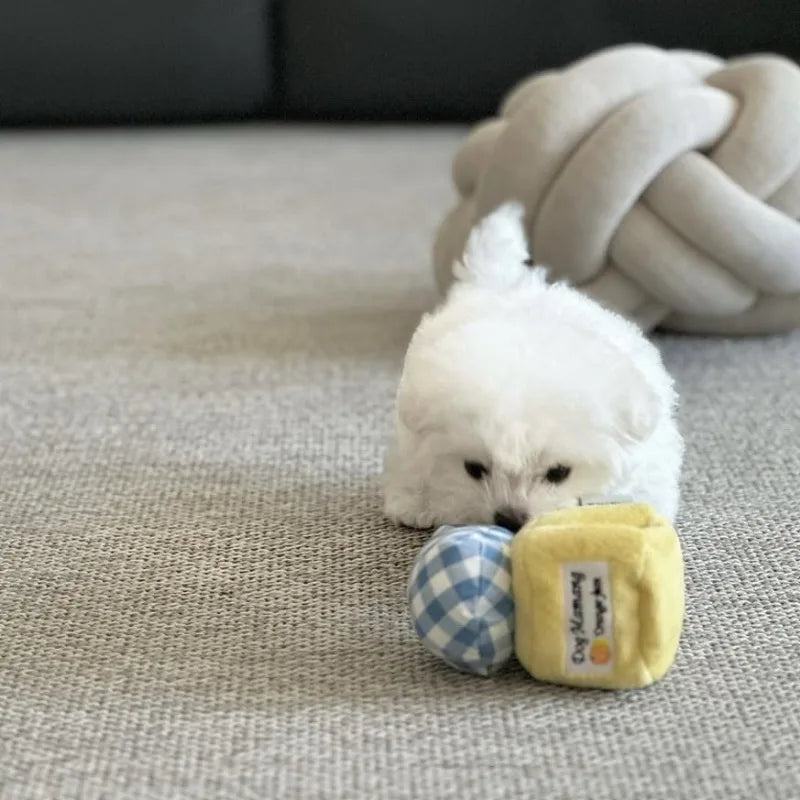 Mini-Marmeladenspaß – das süße Frühstücksspielzeug zum Schnüffeln & Rascheln!