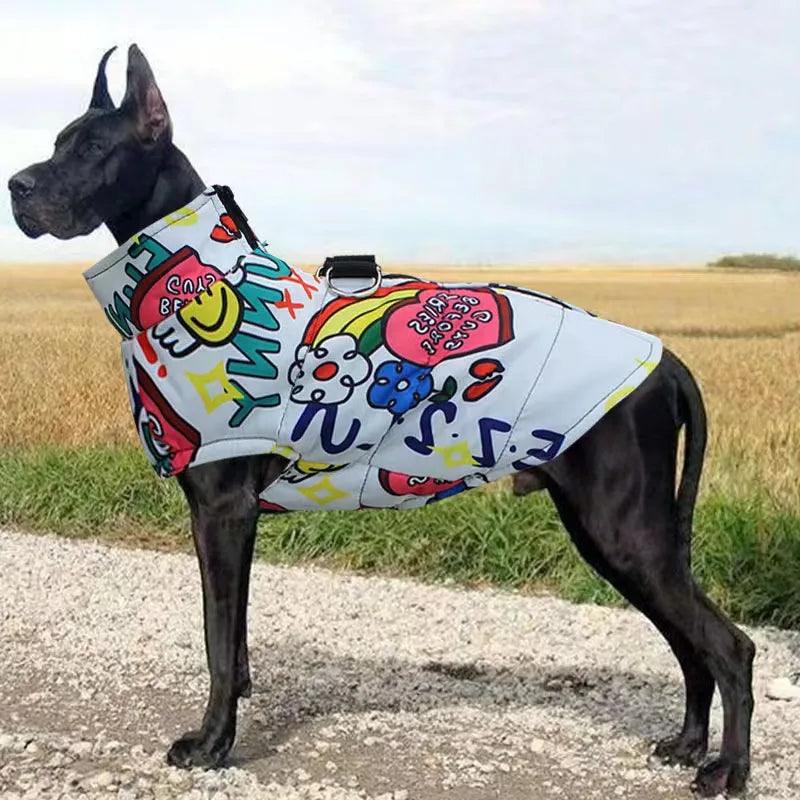 Wasserdichte Hunde-Winterjacke – Stylischer Regen- und Kälteschutz für kleine bis große Hunde